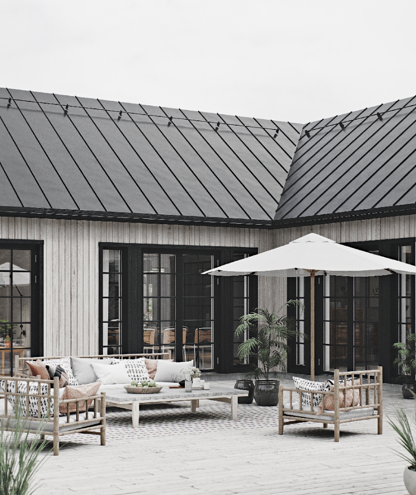 Lounge group and house