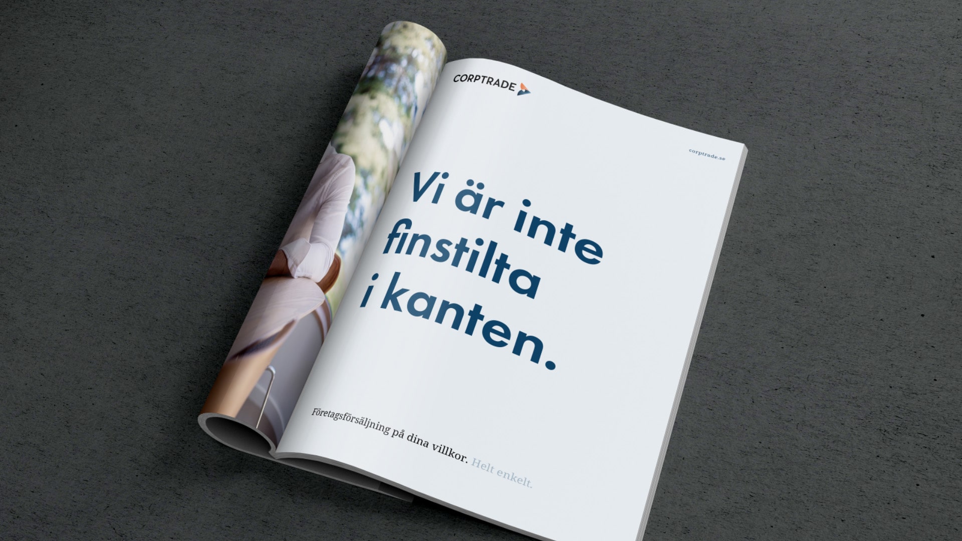 Tillsammans med Corptrade formulerade vi på Business & Emotions ett nytt varumärkeslöfte